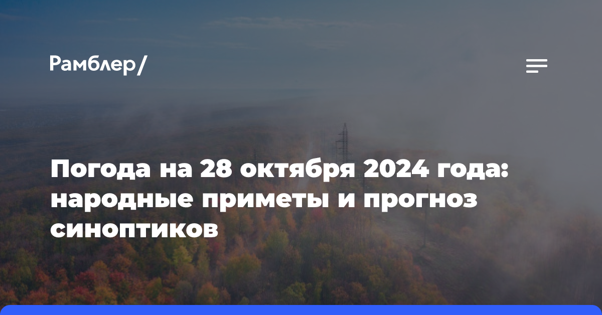 Тепло и снег: прогноз погоды в Новосибирске на 27 октября