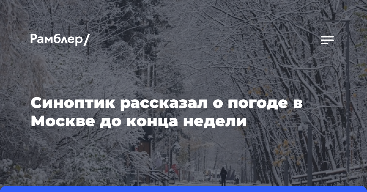 Облачность с прояснениями и до 1 градуса тепла ожидаются в Москве во вторник