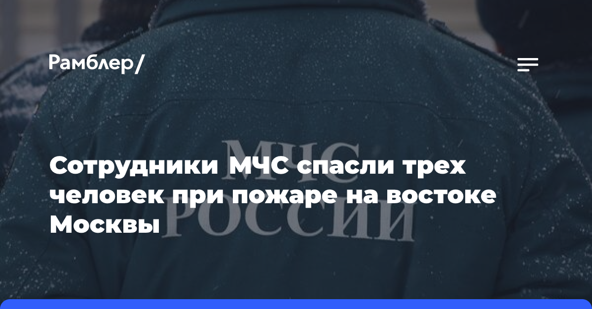 Мужчина получил ожоги при пожаре на даче в подмосковном поселке