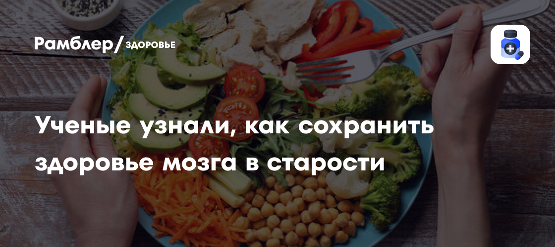 Питание и здоровье мозга: как сохранить когнитивные функции в старости