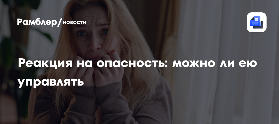 Реакция на опасность: как она формируется и можно ли ею управлять