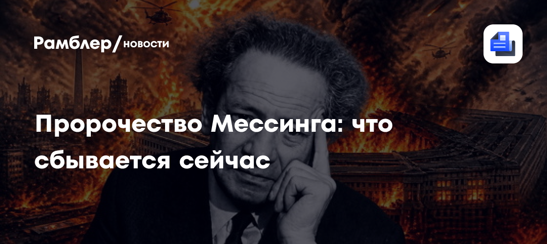 Мессинг предвидел и это: Почему слова пророка из СССР совпадают с тем, что происходит прямо сейчас