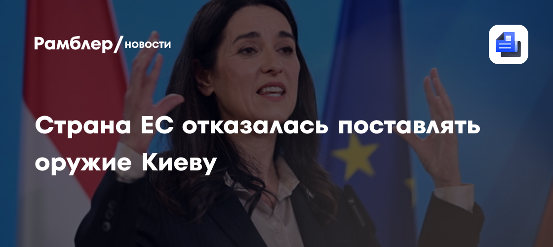 В МИД Венгрии сделали заявление по поставкам оружия Украине