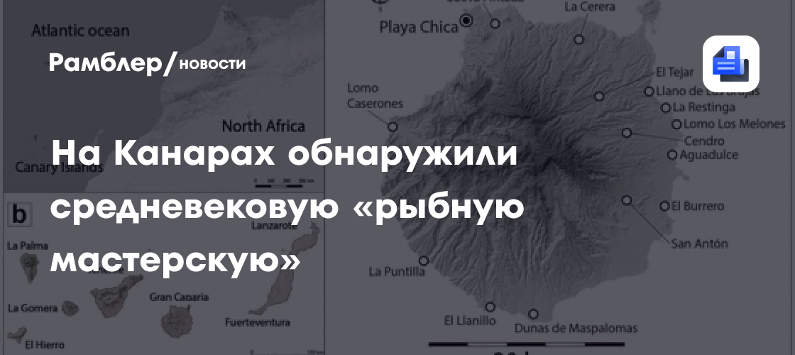 Археологи впервые нашли на Канарах средневековую «рыбную мастерскую»