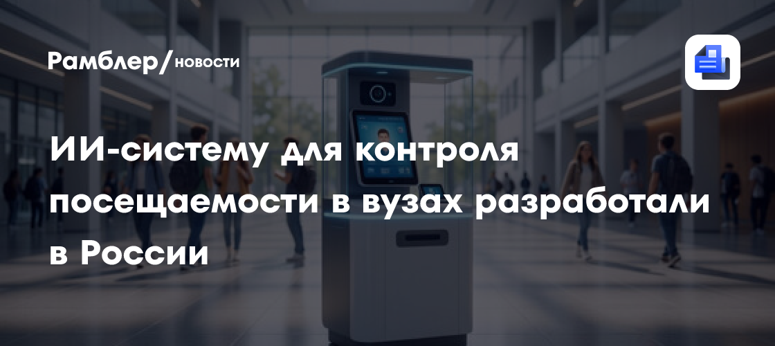 ИИ-систему для контроля посещаемости в вузах разработали в России